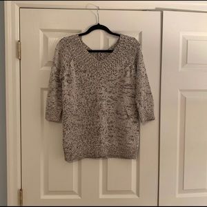 Ann Taylor Marled Knit Sweater